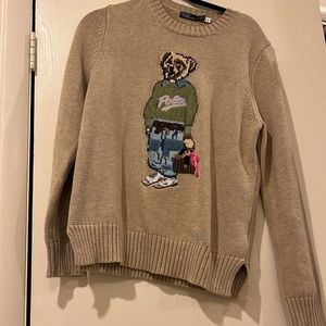 Ralph Lauren teddy sweater, size Small